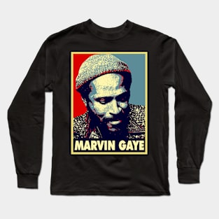Retro Marvin Gaye Long Sleeve T-Shirt